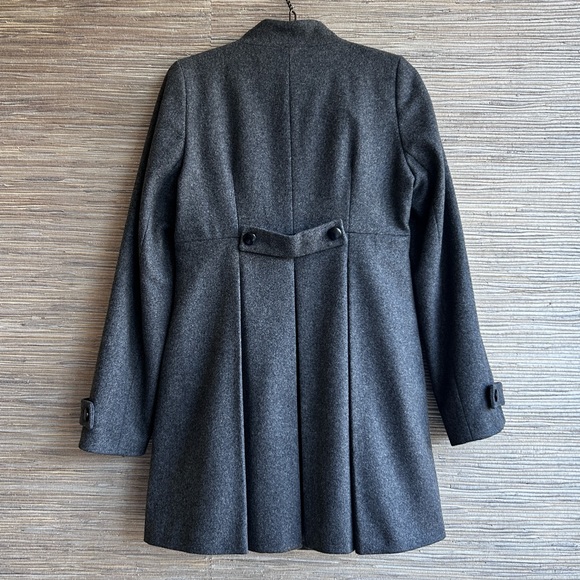 Paul & Joe Sister Gray Wool Double Breasted Winter Coat Size 40🇫🇷 6🇺🇸 - Picture 3 of 7